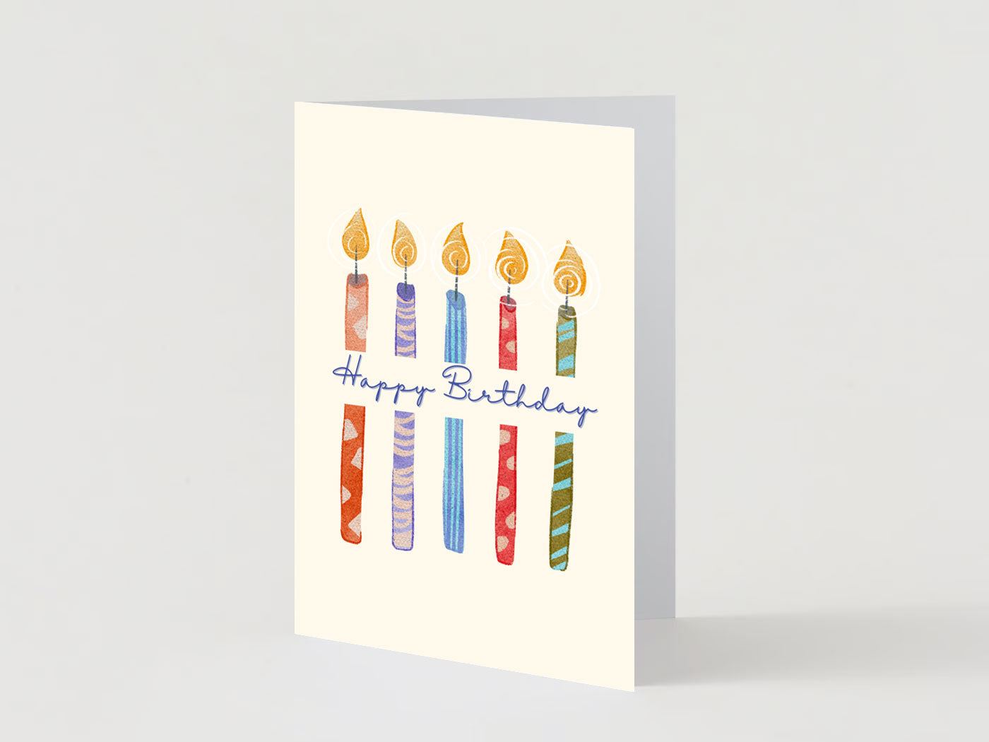 Happy Birthday (Candles) Greeting Card