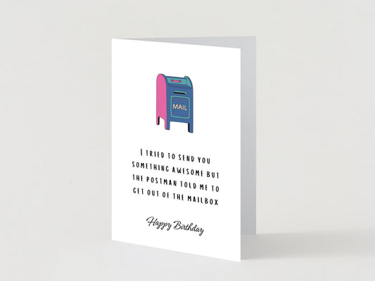 Happy Birthday (Mailbox) Greeting Card